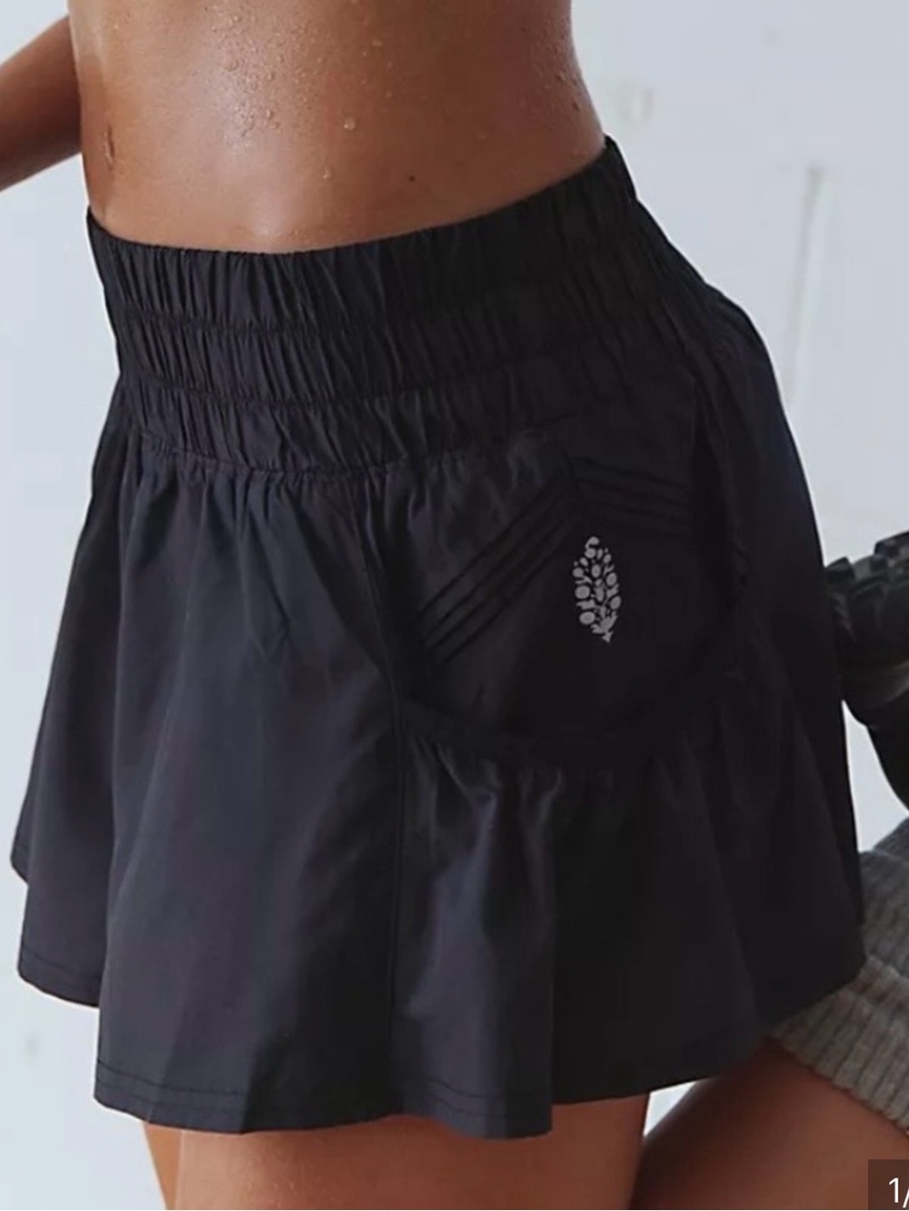 FP Movement by Free People Black and Blue Shorts - Picture 2 of 2